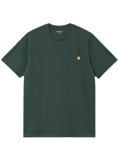 carhartt t-shirt mans/s american script t-shir - i029956 3ghxx