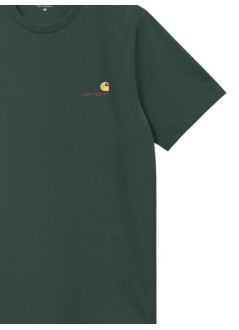 carhartt t-shirt mans/s american script t-shir - i029956 3ghxx