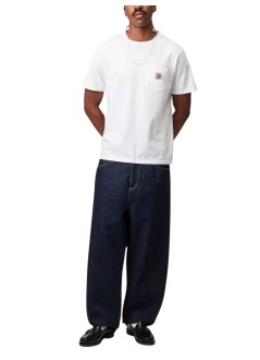 carhartt camiseta hombre s/s pocket t-shirt - i030434 02xx