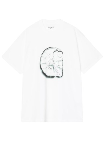 carhartt camiseta hombre s/s shattered t-shirt - i036016 02xx