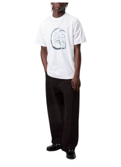 carhartt t-shirt mans/s shattered t-shirt - i036016 02xx