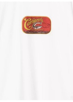 carhartt t-shirt mans/s sardinas t-shirt - i036005 02xx