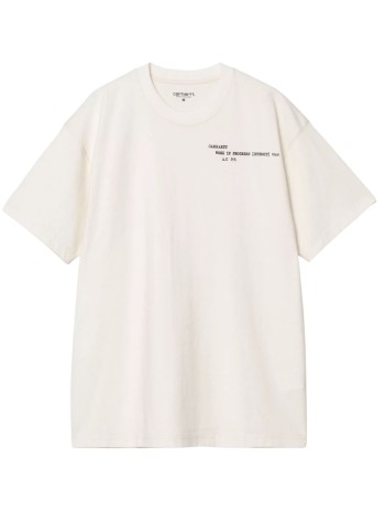 carhartt camiseta hombre s/s punched t-shirt - i036006 d6xx