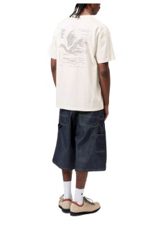 carhartt t-shirt mans/s punched t-shirt - i036006 d6xx