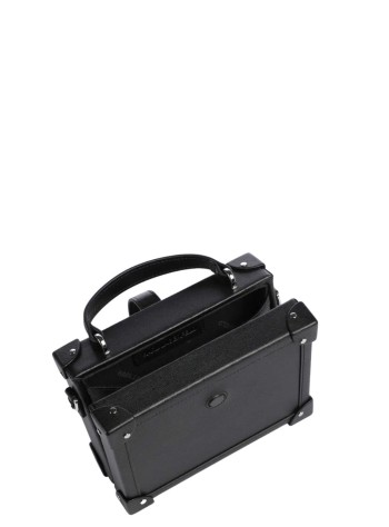 karl lagerfeld crossbody womank/autograph padlock sm trunk - b1w30100 1av 2