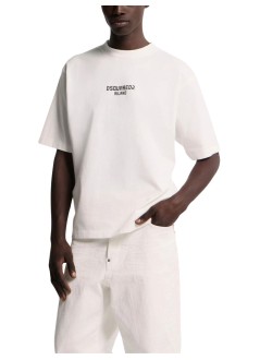 dsquared t-shirt manloose fit - s74gd1521d20106 100