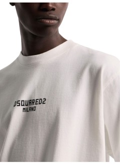 dsquared t-shirt manloose fit - s74gd1521d20106 100