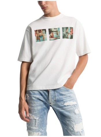 dsquared t-shirt manloose fit - s74gd1550d20106 100 2