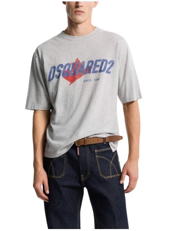 dsquared t-shirt manloose fit - s74gd1556d20104 856m 2