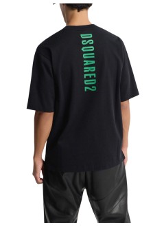dsquared t-shirt manloose fit - s74gd1559d20106 900