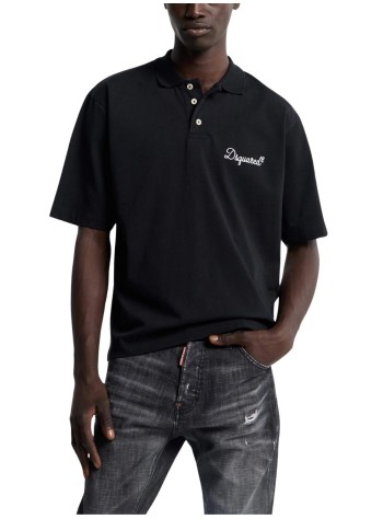 dsquared polo mantennis fit polo - s74gl0100d20106 900 2