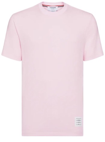 thom browne camiseta hombre short sleeve tee w/ engineered 4 bar stripe in classic piqu - mjs123a00050 680