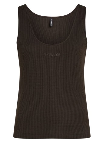 karl lagerfeld other womanhotel karl waffle tank top - b1w44007 2ep
