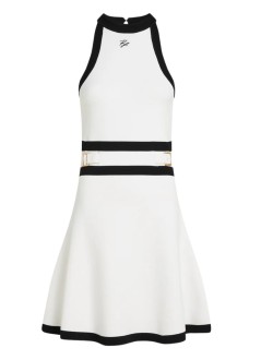 karl lagerfeld vestido mujer belt detail knit dress - b1w13004 101