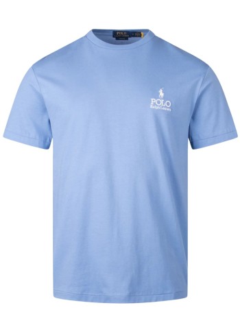 polo ralph lauren t-shirt mansscnclsm6-short sleeve-t-shirt - 710981136010 bristol blue