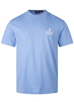 polo ralph lauren camiseta hombre sscnclsm6-short sleeve-t-shirt - 710981136010 bristol blue