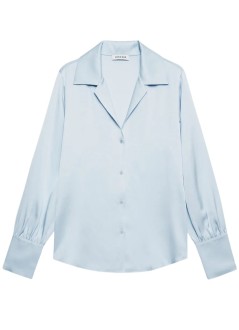 anine bing camiseria mujer bethany shirt - a0711597lh28 light blue