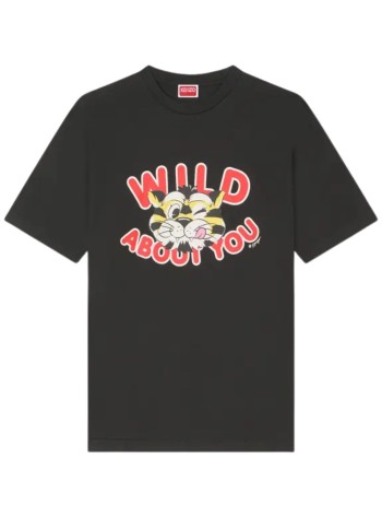 kenzo camiseta hombre kenzo wild tiger classic t-shirt - fg55ts2064sg 99j