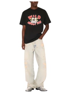 kenzo camiseta hombre kenzo wild tiger classic t-shirt - fg55ts2064sg 99j