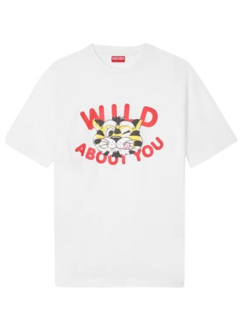 kenzo camiseta hombre kenzo wild tiger classic t-shirt - fg55ts2064sg 02