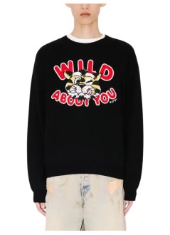 kenzo sudadera hombre kenzo wild tiger jumper - fg55pu7853lo 99j