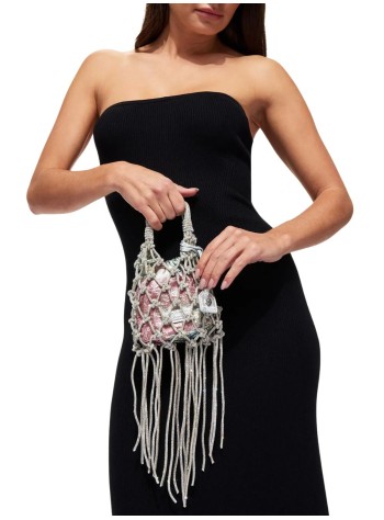 kurt geiger crossbody mujer mini macrame crystal bag - 5032467999 65 2