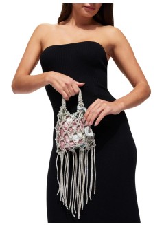 kurt geiger crossbody mujer mini macrame crystal bag - 5032467999 65