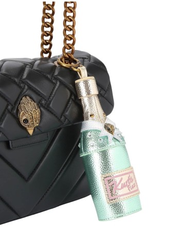kurt geiger cartera mujer champagne bottle charm - 5379673979 73 2