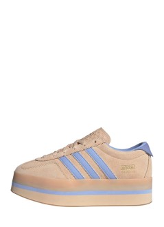 adidas originals sneaker mujer gazelle stack w - js3927 halblu bluspa gum3