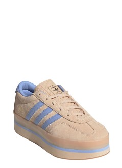 adidas originals sneaker mujer gazelle stack w - js3927 halblu bluspa gum3
