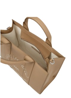 karl lagerfeld handbag womank/rsg md square tote peb emb - b1w30041 1lg