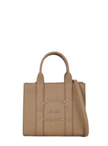 karl lagerfeld handbag mujer k/rsg mn square tote peb emb - b1w30042 1lg