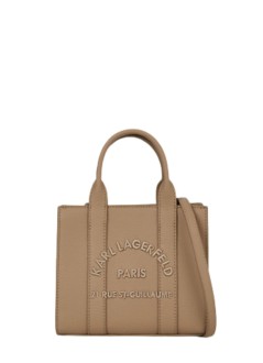 karl lagerfeld handbag mujer k/rsg mn square tote peb emb - b1w30042 1lg