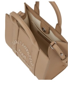 karl lagerfeld handbag mujer k/rsg mn square tote peb emb - b1w30042 1lg