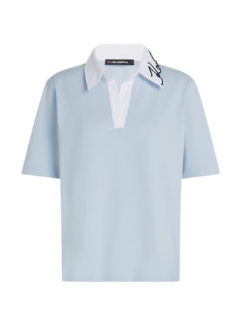 karl lagerfeld polo womankarl signature polo - a3w17113 1kz