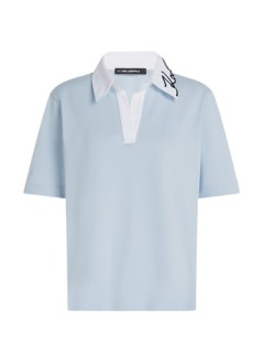 karl lagerfeld polo womankarl signature polo - a3w17113 1kz