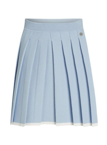 karl lagerfeld skirt womancontrast knit skirt - b1w12003 1qv