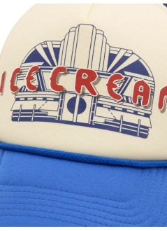 icecream gorras hombre icecream diner trucker cap - ic25464 ecru blue