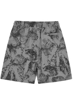 icecream bermuda hombre cone stamp swim shorts - ic25422 grey