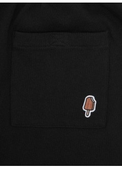 icecream pant  manrunning dog sweatpants - ic24393 black