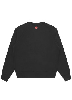 icecream sweater mancones & bones crewneck - ic254104 black