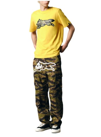 icecream t-shirt mantiger stripe running dog t-shirt - ic25437 yellow 2