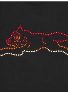 icecream t-shirt mancrystal running dog t-shirt - ic25489 black