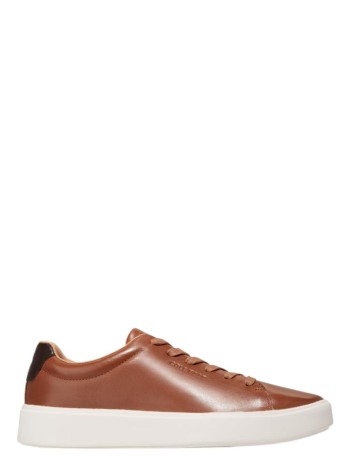 cole haan sneaker mangrand crosscourt traveler sneaker - c36657 british tan ch dark chocolate egret