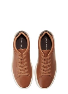 cole haan sneaker hombre grand crosscourt traveler sneaker - c36657 british tan ch dark chocolate egret