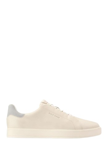 cole haan sneaker mangrandpro luxe slip-on sneakers - c40066 ivory microchip ivory