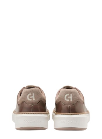 cole haan sneaker mangrandpro topspin sneaker - c43037 ch irish coffee silver birch silver birch 2