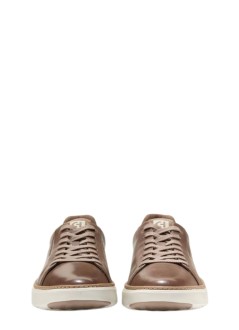 cole haan sneaker hombre grandpro topspin sneaker - c43037 ch irish coffee silver birch silver birch