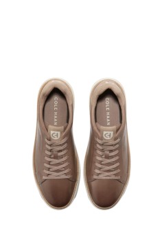 cole haan sneaker hombre grandpro topspin sneaker - c43037 ch irish coffee silver birch silver birch