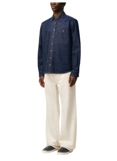 ami camiseria hombre contrasted ami de coeur shirt - ush786de0123 402